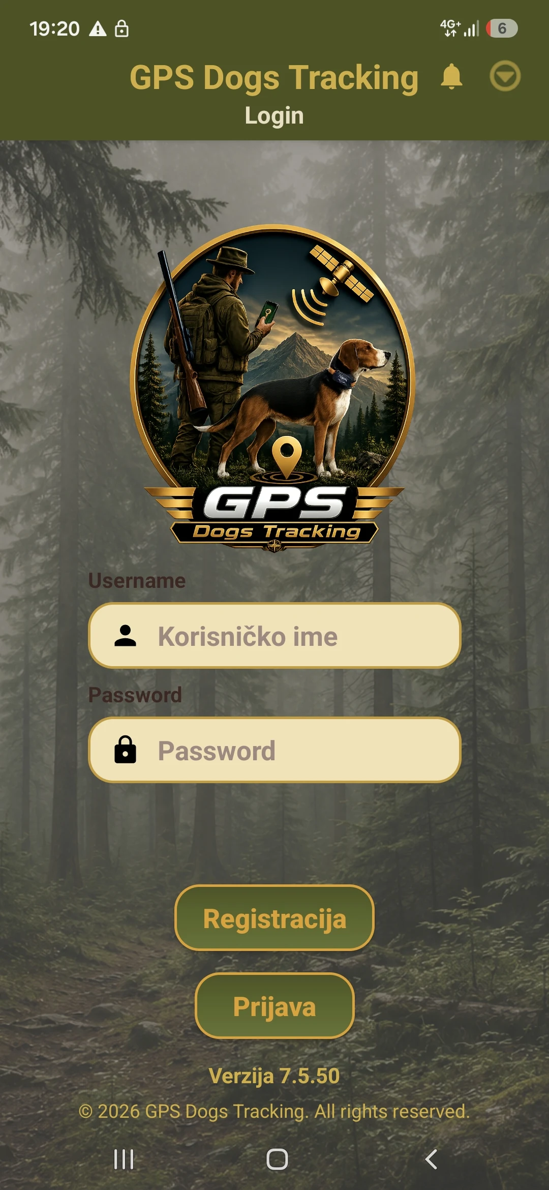 GPS Dogs Tracking System screenshot